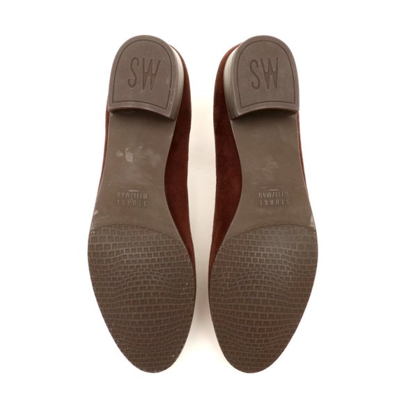 NWOT Stuart Weitzman suede loafers - Picture 3 of 4